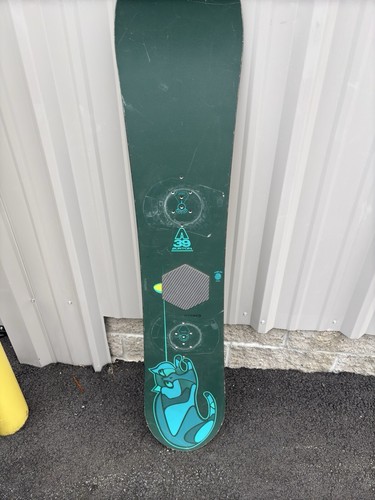 Burton green snowboard a39 - burton,