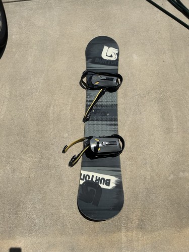 Burton snowboard gray - burton, and