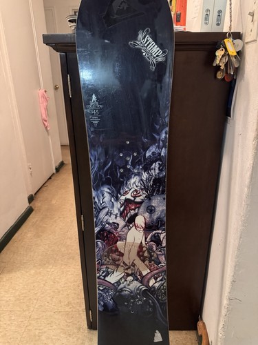 Burton snowboard the white - the,